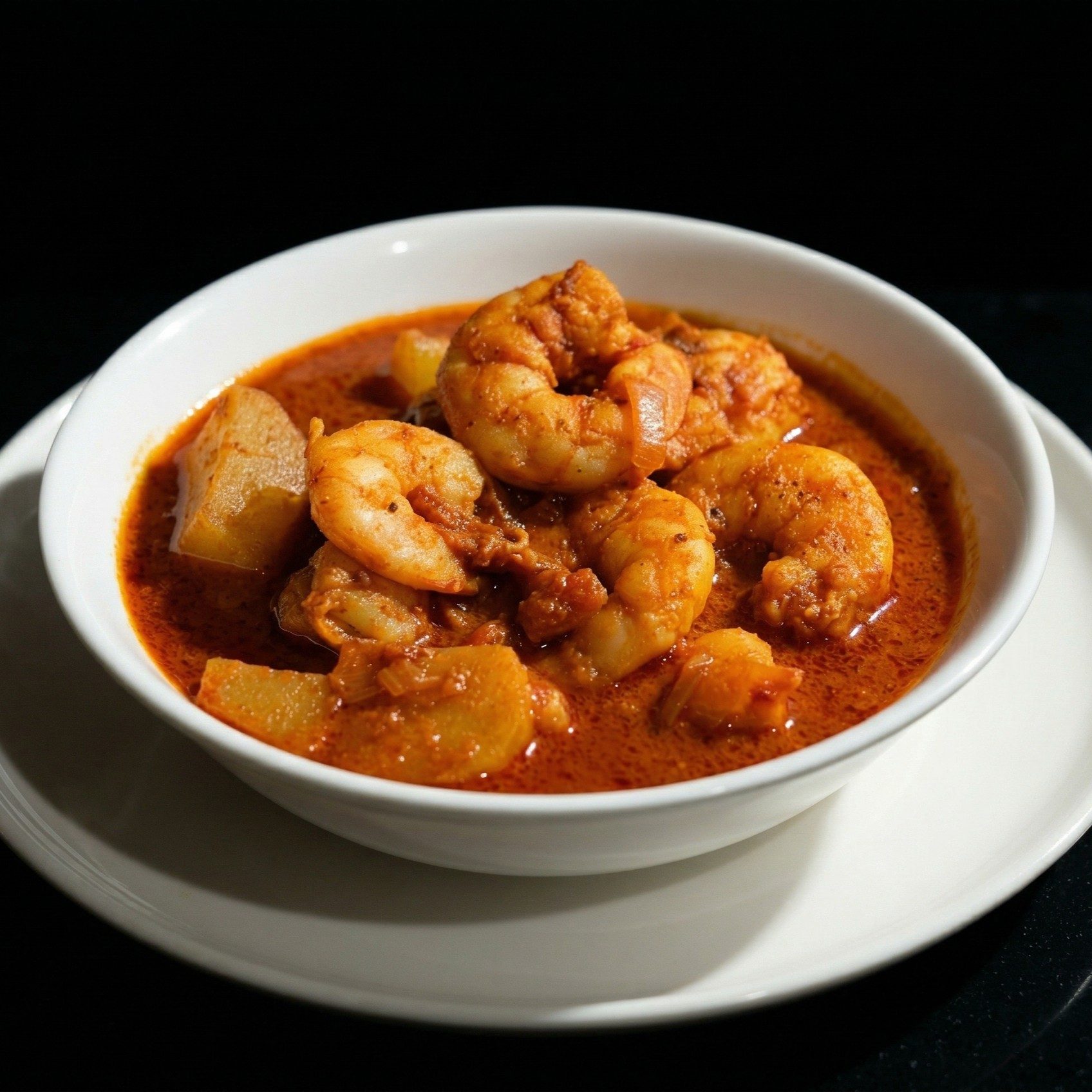 Shrimp Vindaloo.