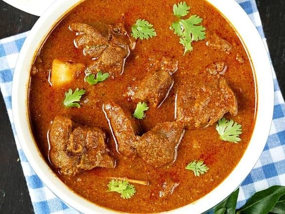 Goat Chettinadu.